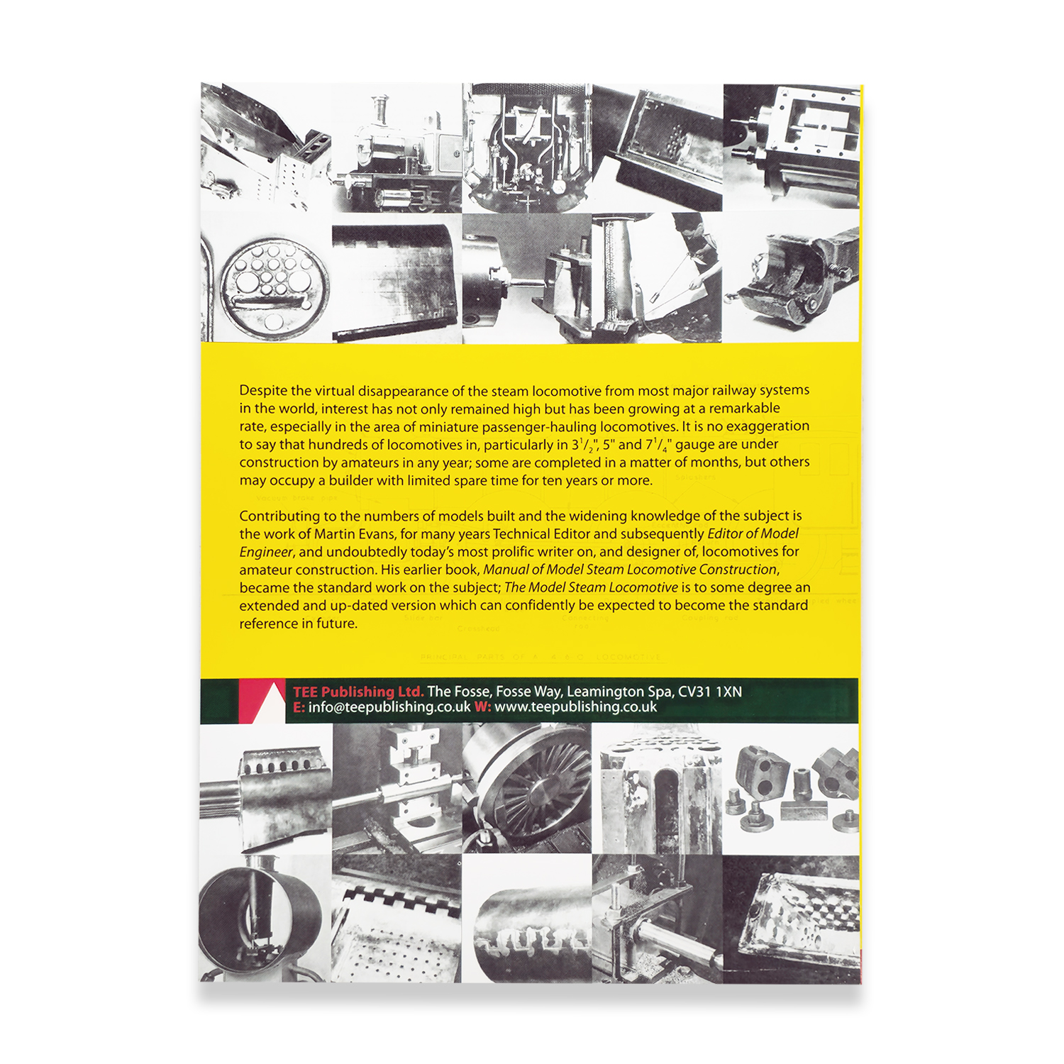 THE MODEL STEAM LOCOMOTIVE BY MARTIN EVANS/TRAINS LOCO HOBBY BOOK - Image 2