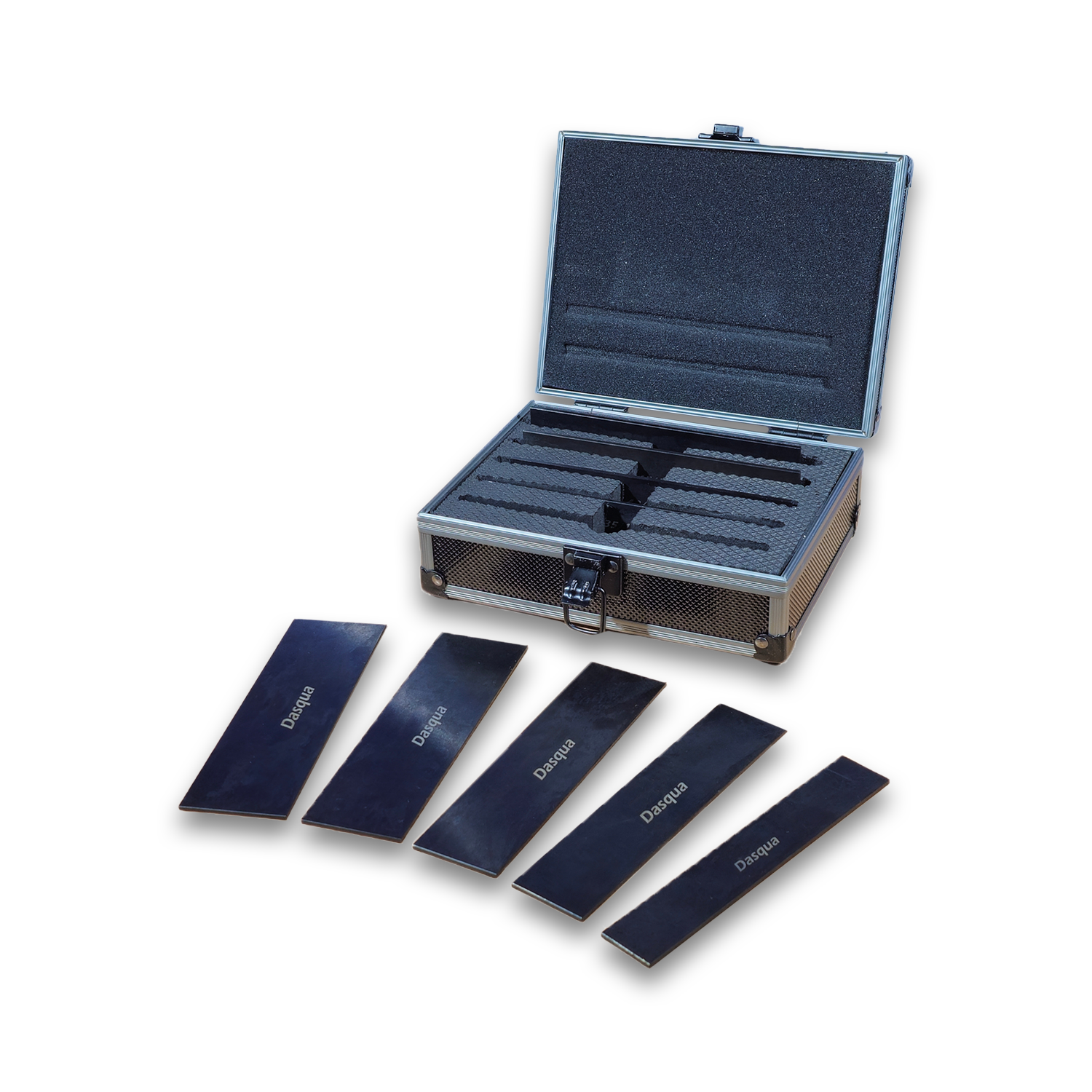 Dasqua 5 Pair Premium Magnetic Parallel Set 2.5mm Wide 125mm Long 1801-0110