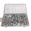 150PC THREADED NUT RIVETS ASSORTMENT (ALUMINIUM) 3- 10MM