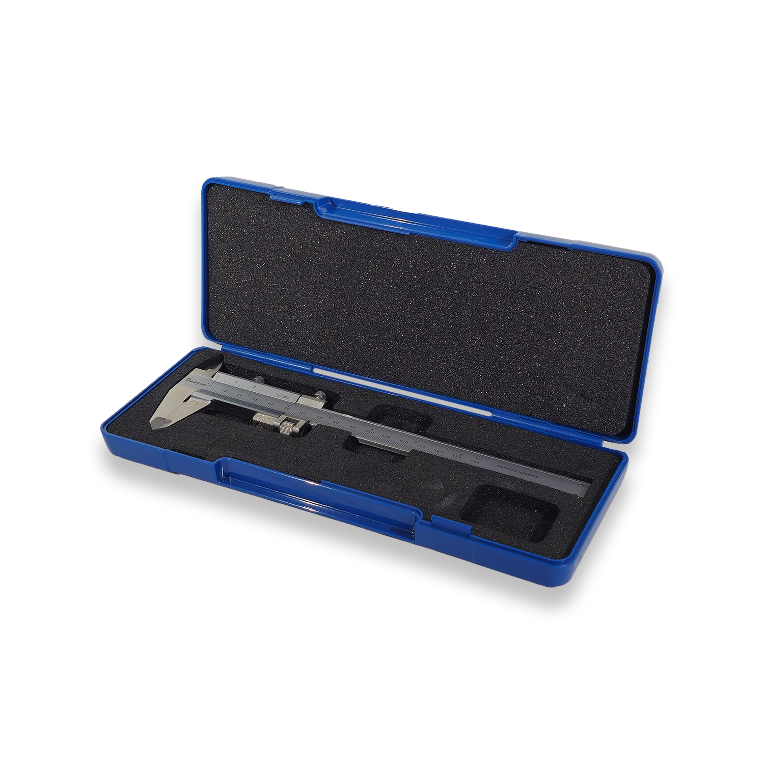 0-150MM/0-6'' MANUAL VERNIER CALIPER MICROMETER FINE ADJUSTMENT MADE BY DASQUA 1220-3105 - Image 2
