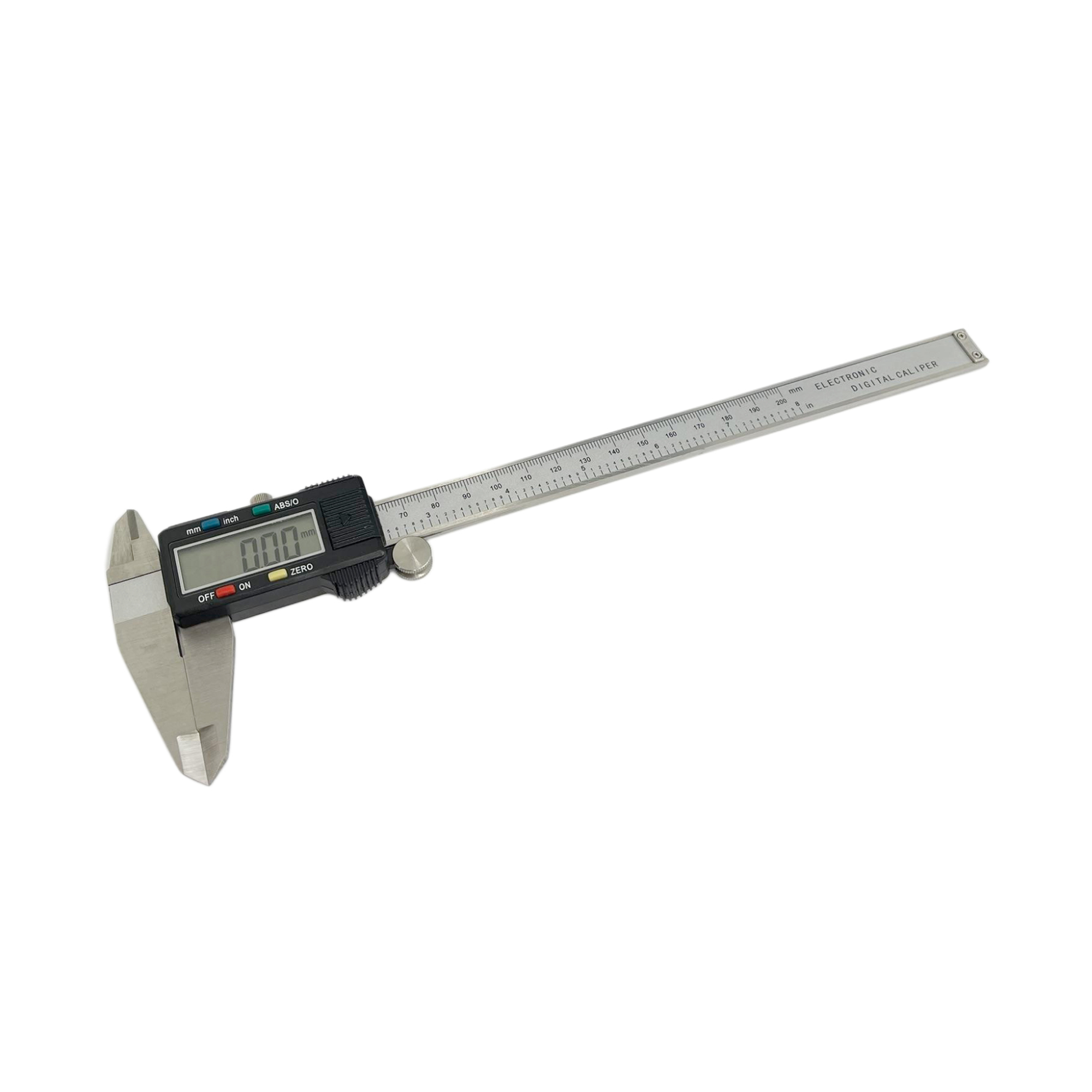 0 - 200mm/0 - 8" Digital Caliper LCD Display