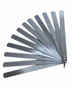 13PC FEELER / THICKNESS GAUGE SET RANGE 0.05 - 1MM 150MM LONG