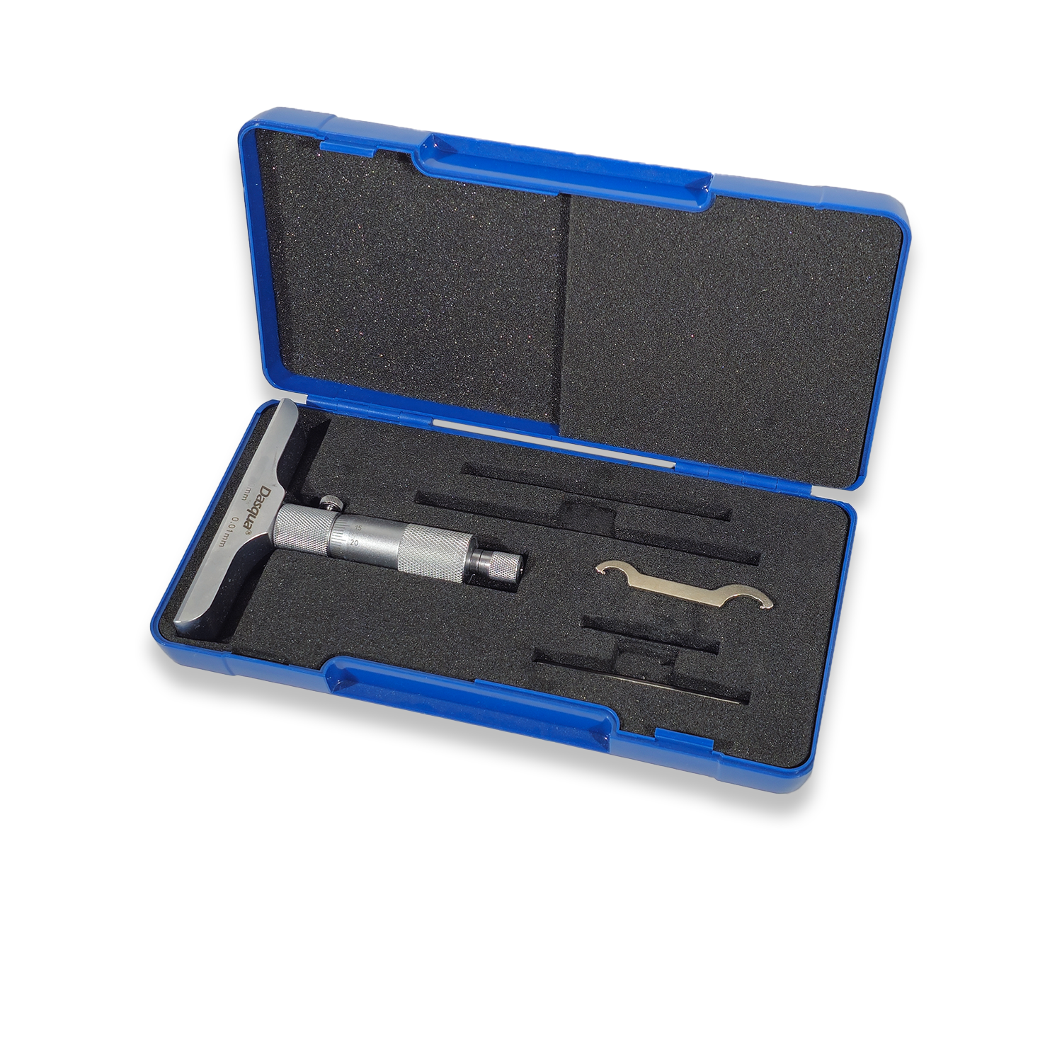 0-25MM DEPTH GAUGE MICROMETER METRIC PRECISION MADE BY DASQUA 4611-8106 - Image 2