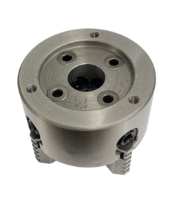 Alternative view of ECONOMY 4 JAW INDEPENDENT REAR MOUNT LATHE CHUCK 80MM DIAMETER K72-80MM