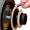 TORMEK LA-120 Profiled Leather Honing Wheel