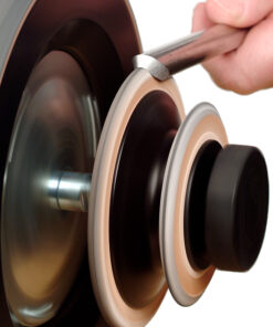 TORMEK LA-120 Profiled Leather Honing Wheel