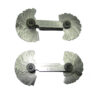 SET OF 2 SCREW THREAD PITCH GAUGE BSW / MM + MM / UNC / UNF