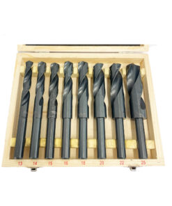 8PC SET REDUCED SHANK HSS DRILLS SET BLACKSMITH DRILL 13mm - 25mm