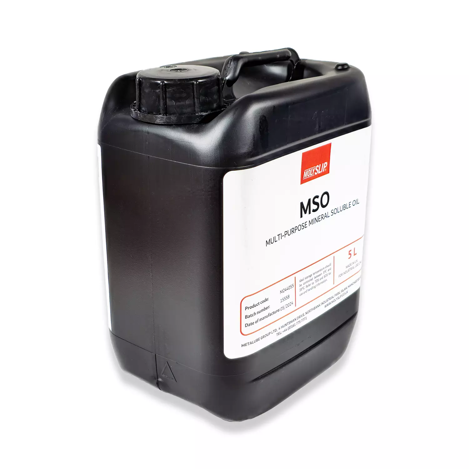 MOLYSLIP MSO Multipurpose Mineral Soluble Oil 5L - Image 3