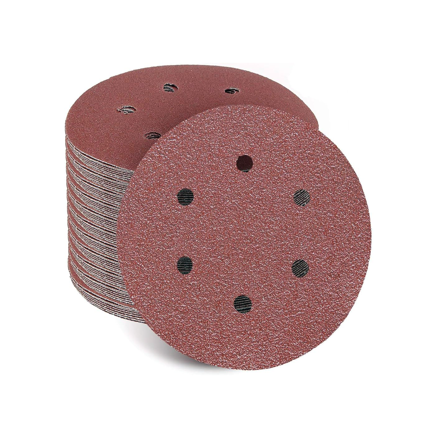 6" / 150MM VELCRO HOOKIT SANDING DISCS P320 (QTY 50 PADS )