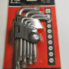 9PC TORX KEY SET RANGE FROM T10 TO T50