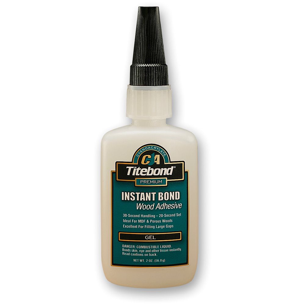 Titebond Instant Bond Wood Adhesive GEL 56.8g/2oz Bottle