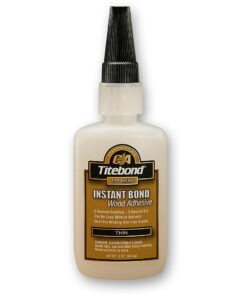 Titebond Instant Bond Wood Adhesive THIN 56.8g | 2oz Bottle