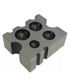 Alternative view of DAPPING DIE BLOCK FORMING TOOL multi dome sizes shapes 2-1/2" x 2" x 1"