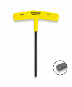 BONDHUS 7/32″ T-Handle 6″ Hex Driver 15211BON