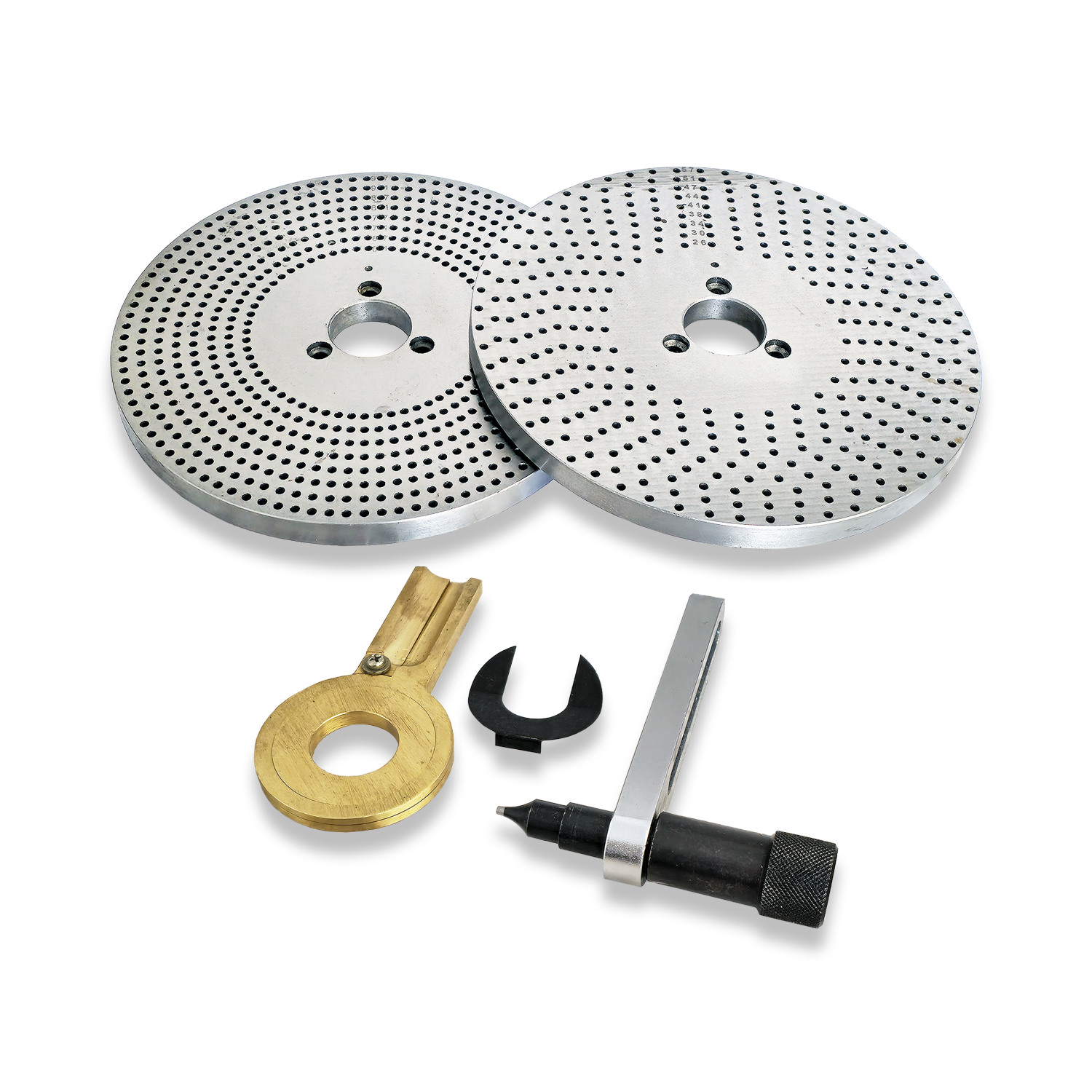 DIVIDING PLATES SET FOR 8" ROTARY TABLE