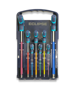 Eclipse 8 Piece Metric Colour coded T-Grip Hex Keys Set/Allen Key Set ETGHK8PS