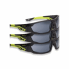 Bolle Safety Glasses Mercuro Range MERPSF Platinum Smoked Lens x 3 pairs
