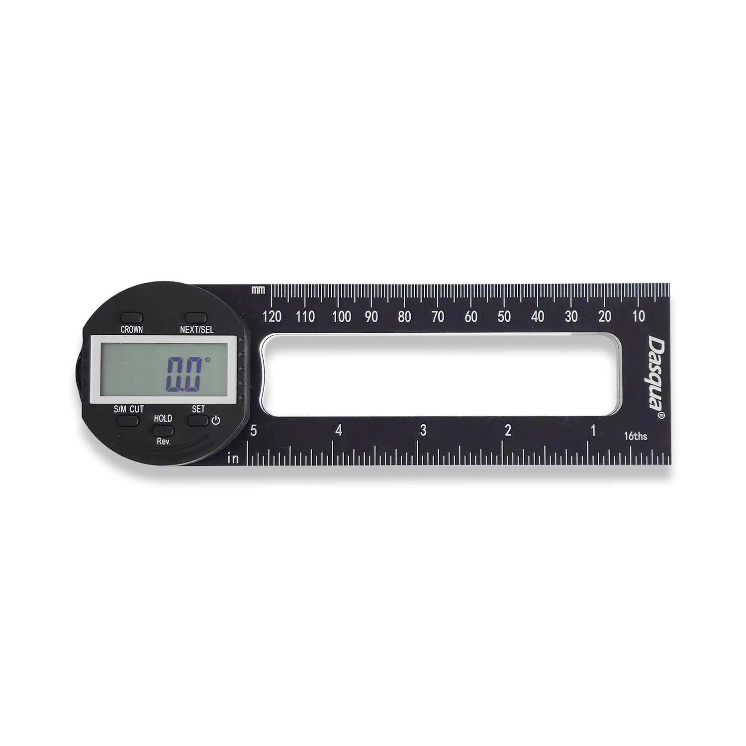 DIGITAL MITRE SAW PROTRACTOR 360° LCD DISPLAY DASQUA 1804-6771 - Image 2