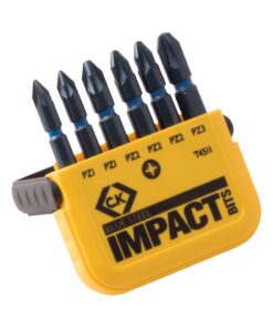 CK Tools PZ Pozi Blue Steel Impact Bits Set Of 6 T4511