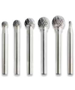 Industrial Quality 6pc Carbide Burr Set SD Sizes
