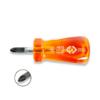 CK Tools HD Classic Stubby Screwdriver Pozidrive PZ2 x 25mm T4816 2
