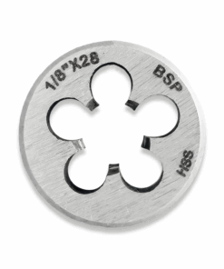 1/8″ HSS SOLID DIE, BSP x 28tpi