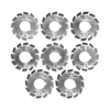 FULL SET OF 1.75 DP GEAR CUTTERS 1-8