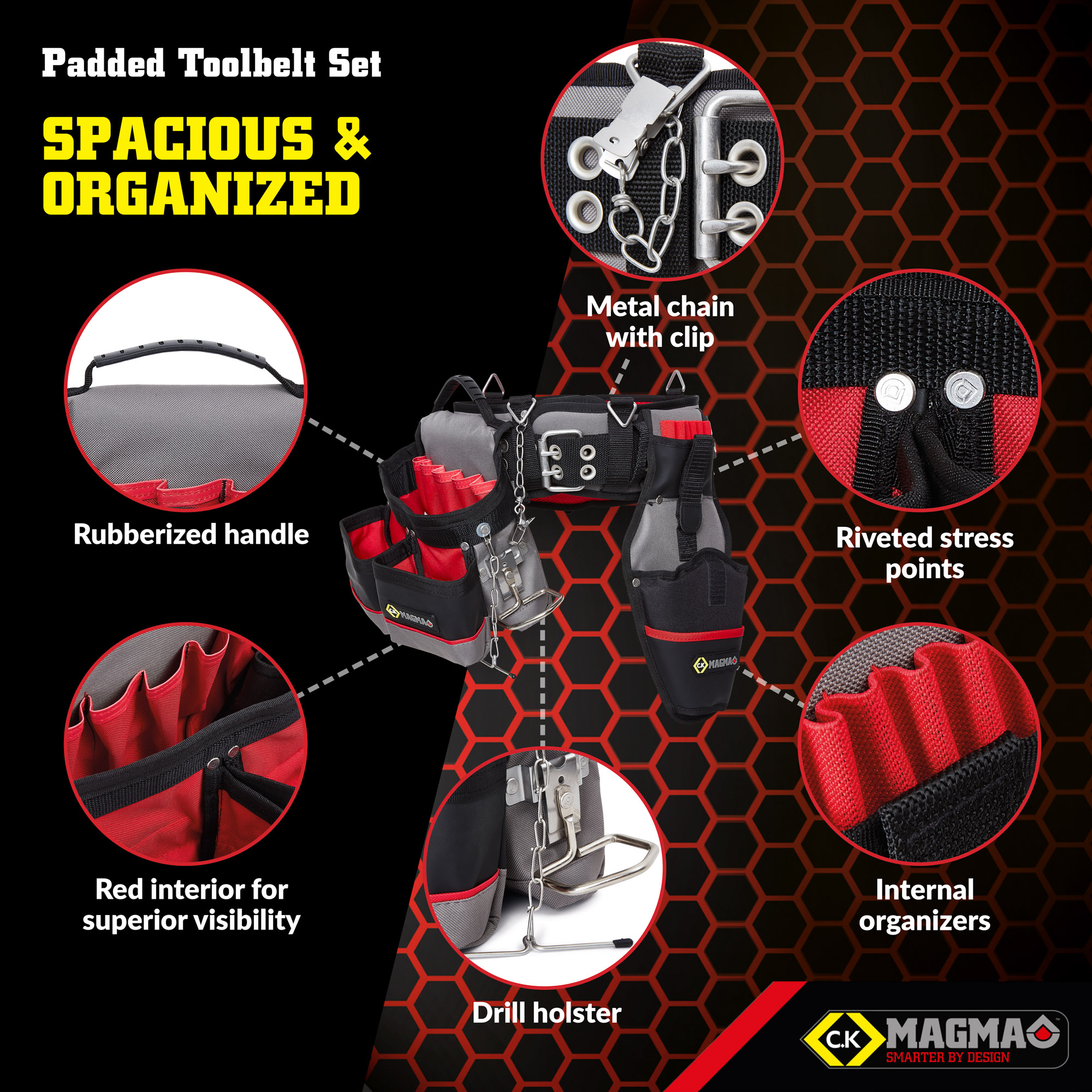CK Magma Padded Toolbelt Set MA2738 - Image 12