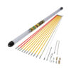 CK Tools MightyRods Pro 12M Cable Rod Super Set T5422