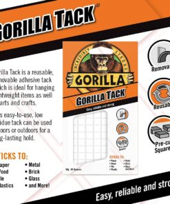 Gorilla Tack 56g 84 Pre-Cut Squares 3144104 - Image 3