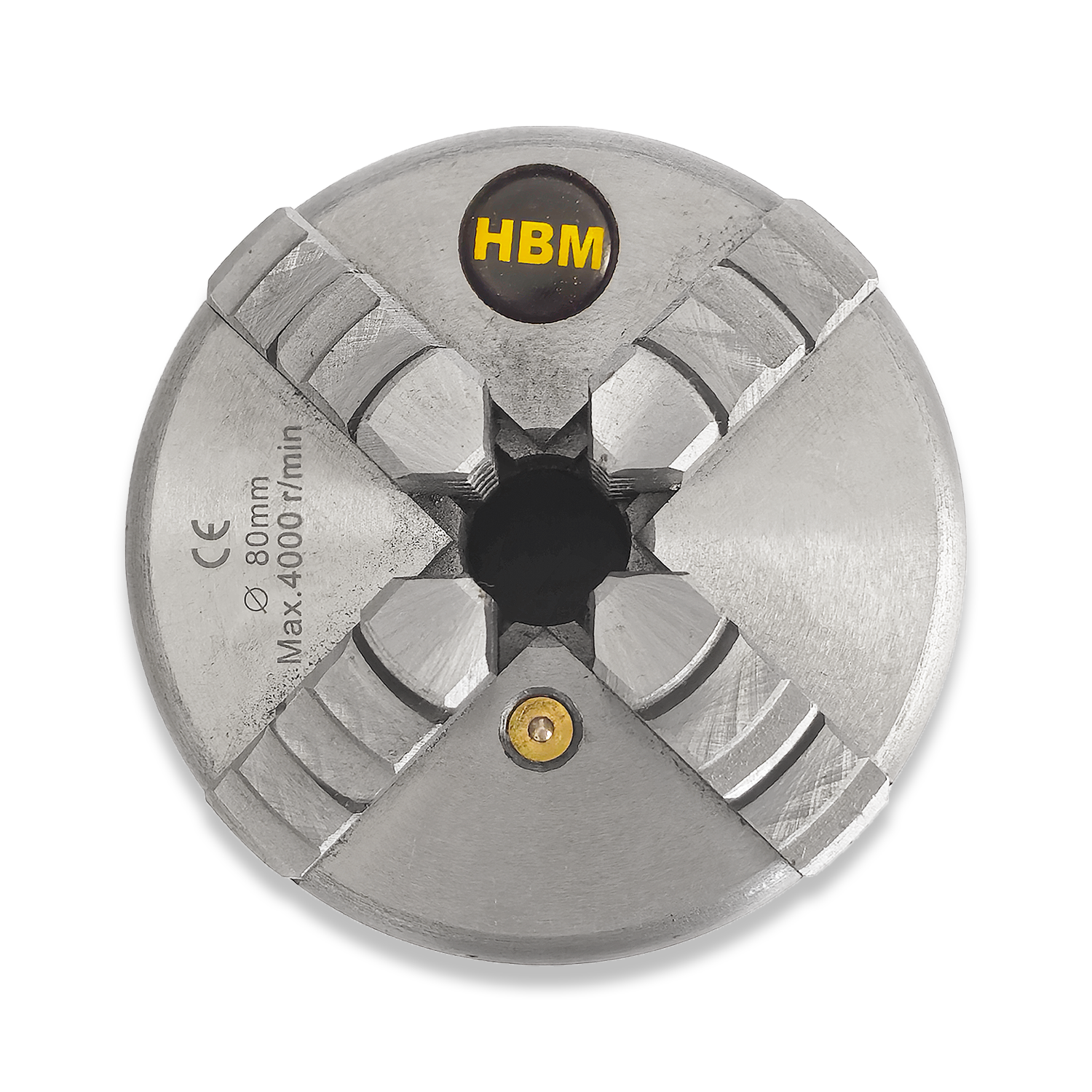 80MM 4 JAW SELF CENTERING LATHE CHUCK MYFORD FITTING SUPER 7 ML7 - Image 2