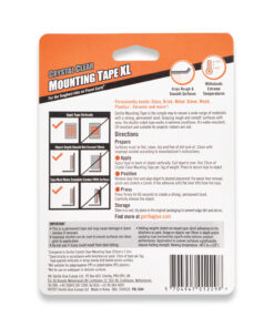 Alternative view of Gorilla Crystal Clear Mounting Tape XL 25mm x 3.8m Roll 3044121