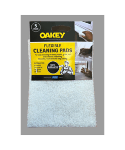 Norton Oakey White Pack of 5 non-woven sanding pad 115x150mm