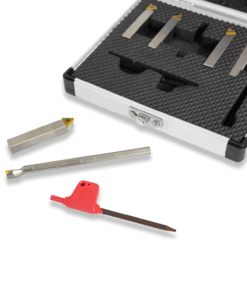 6PC TURNING BORING TOOLS SET 8MM SHANK WITH TCMT 09 TIPS - Image 4