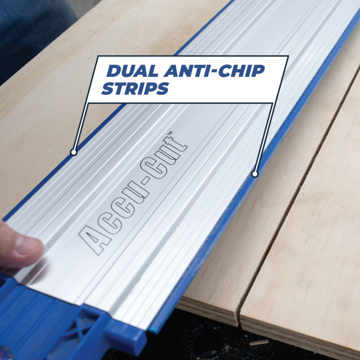 Kreg Track Guide Accu-Cut™ XL KMA3700 Circular Saw Track Guide - Image 4