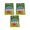 3 X 6" Velcro Backing pads for air sander with vent holes x 3 pads