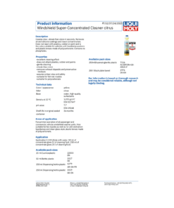 LIQUI MOLY Screen Wash Citrus Super-Concentrated 250ml 1519 - Image 4