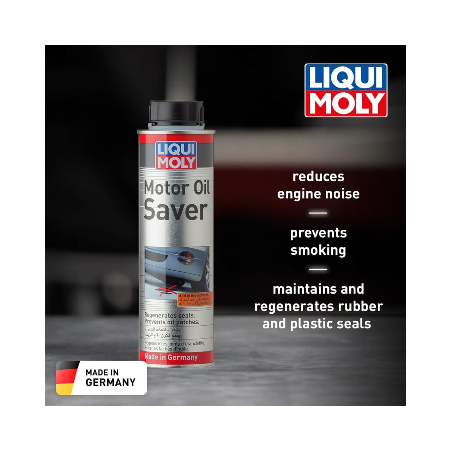 LIQUI MOLY Motor Oil Saver 300ml 1802 - Image 2