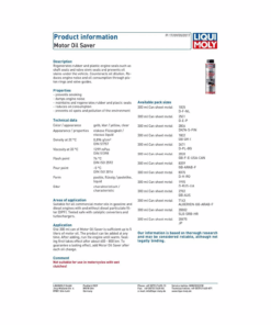 LIQUI MOLY Motor Oil Saver 300ml 1802 - Image 4
