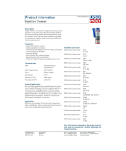 Alternative view of LIQUI MOLY Injection Cleaner 300ml Petrol Fuel Additive 1803