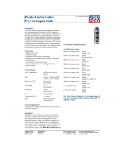 Alternative view of LIQUI MOLY Pro-Line Engine Flush 500ml 2427
