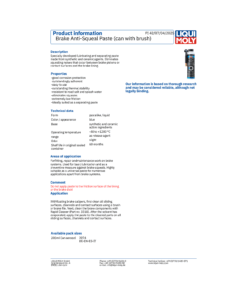 LIQUI MOLY Brake Anti-Squeal Paste (Spray Can With Brush) 200ml 3074 - Image 4