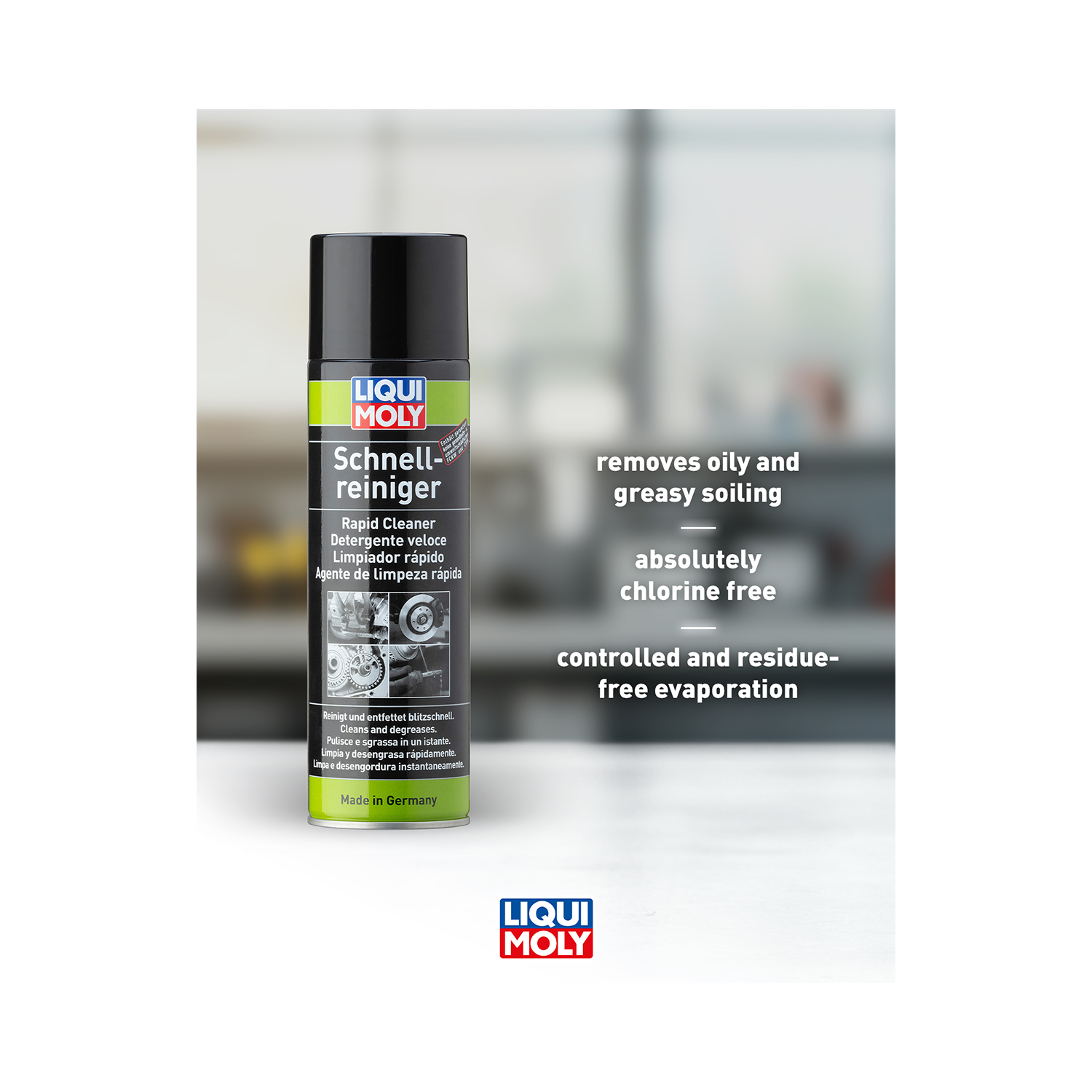 LIQUI MOLY Rapid Cleaner/Brake & Parts Cleaner (Spray) 500ml 3318 - Image 2