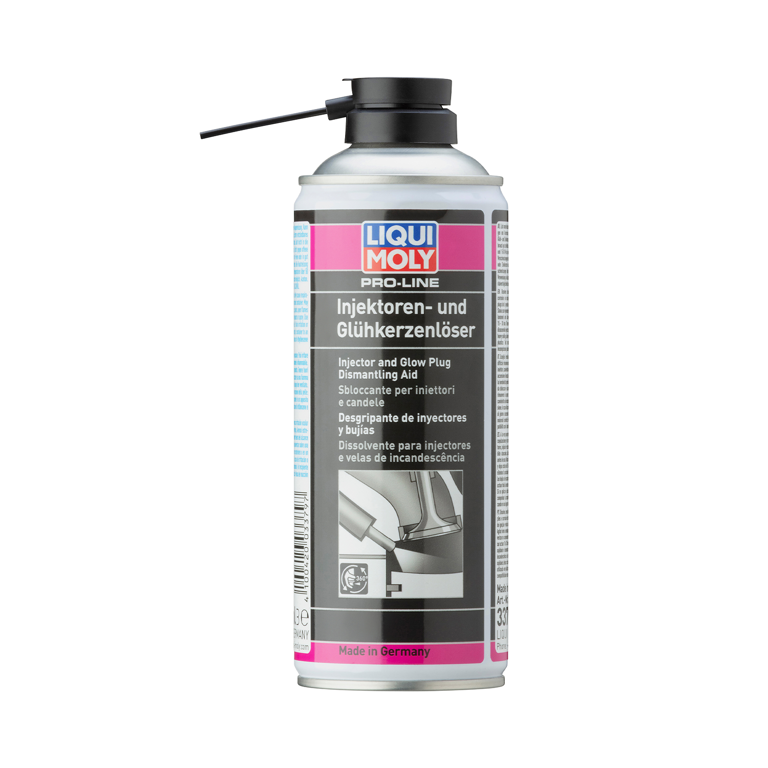 LIQUI MOLY Pro-Line Injector and Glow Plug Dismantling Spray/Aid 400ml 3379