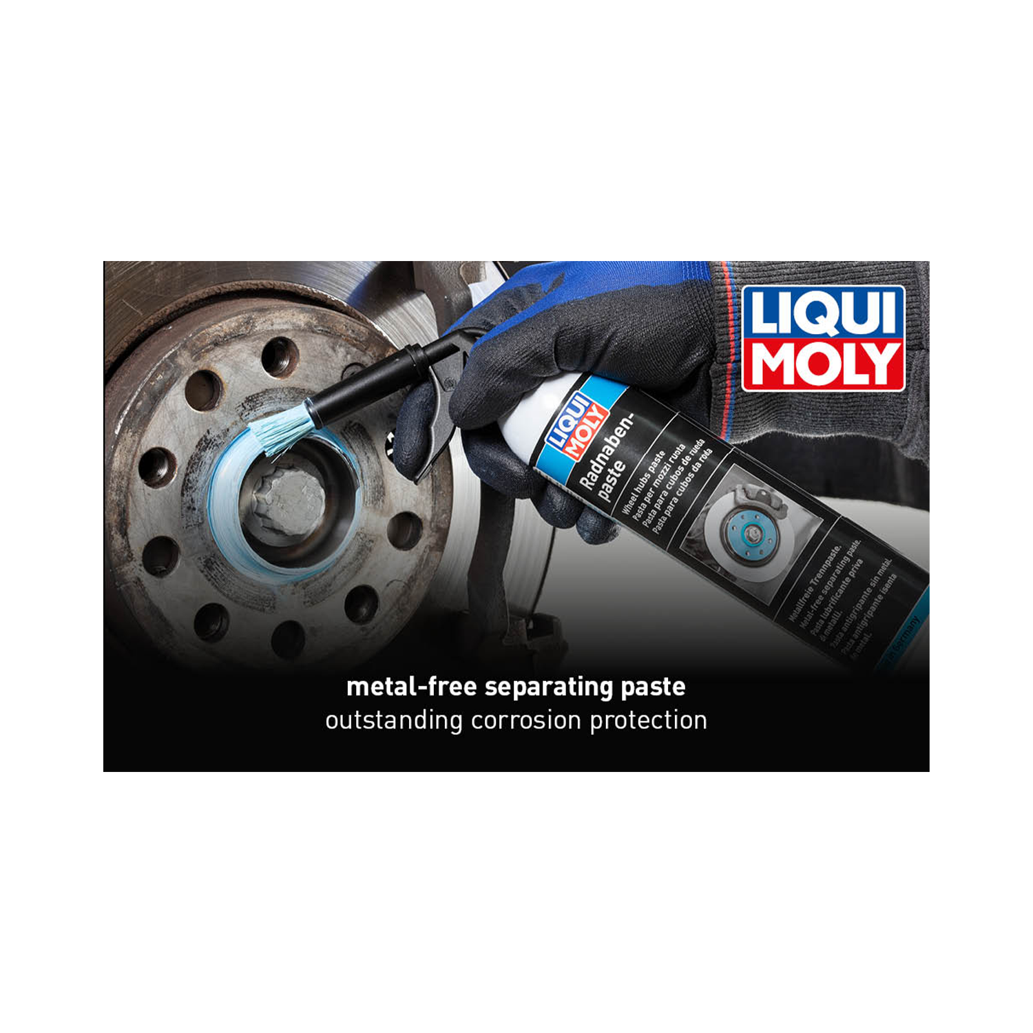 LIQUI MOLY Wheel Hub Paste (Spray Can With Brush) 200ml 4058 - Image 4