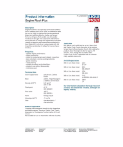 Alternative view of LIQUI MOLY Engine Flush Plus 300ml 8374