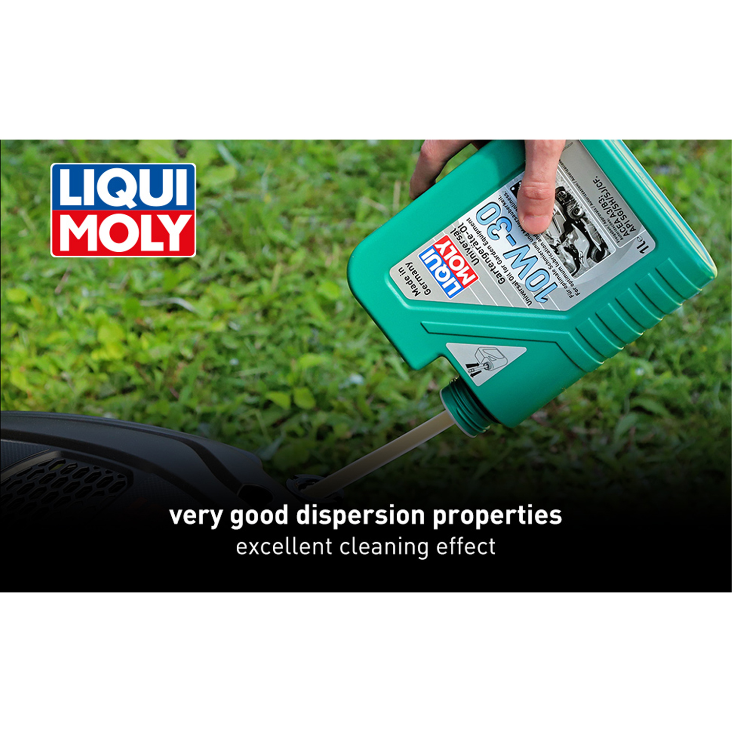 LIQUI MOLY Universal Oil For Garden Equipment 10W-30 1L 1273 Lawnmower Oil - Image 4
