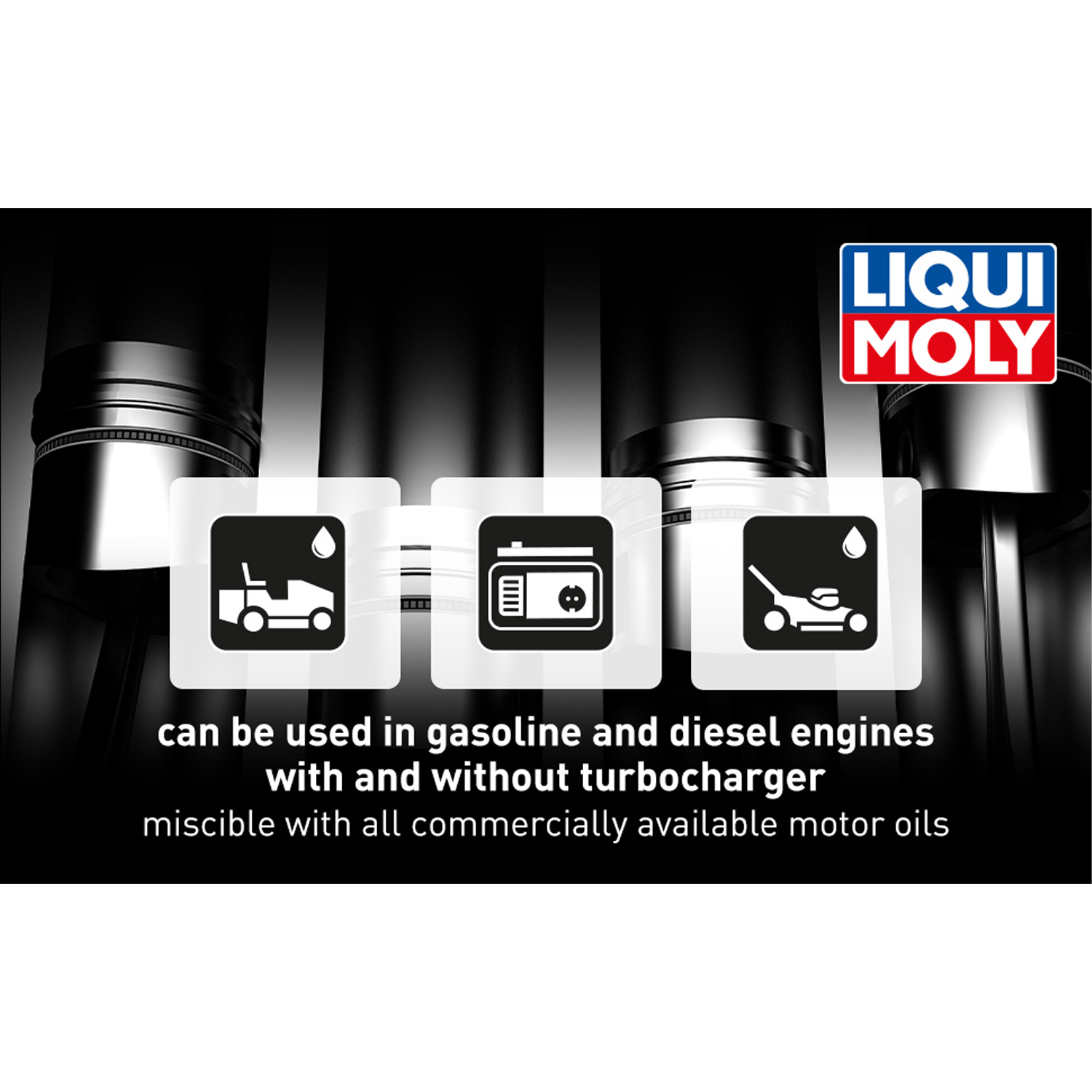 LIQUI MOLY Universal Oil For Garden Equipment 10W-30 1L 1273 Lawnmower Oil - Image 5