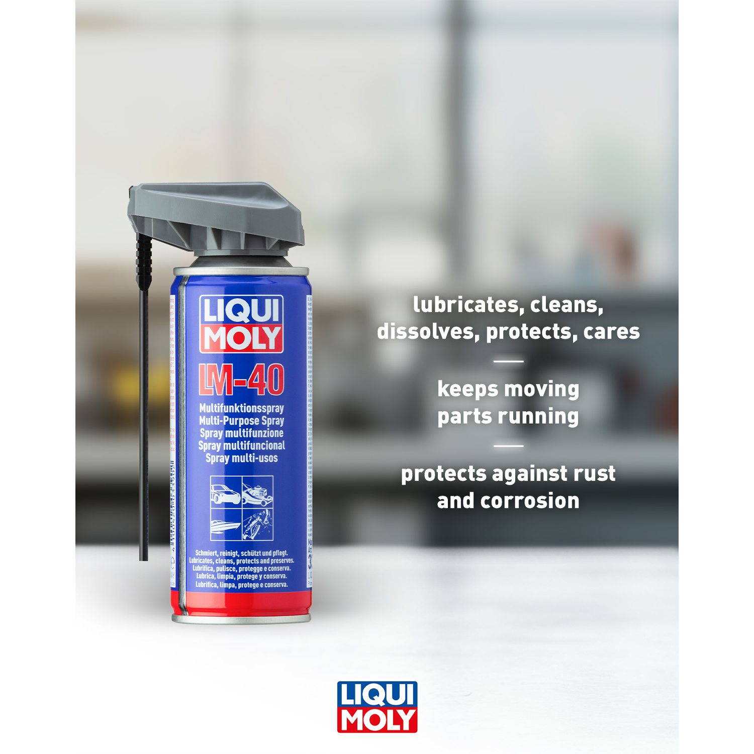 LIQUI MOLY LM 40 Multi-Purpose Spray 200ml 3390 - Image 2